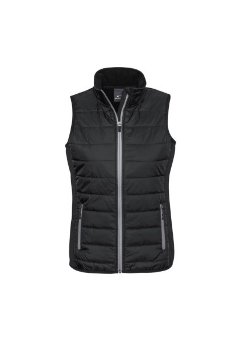 Picture of Biz Collection Ladies Stealth Tech Hybrid Quilted Vest